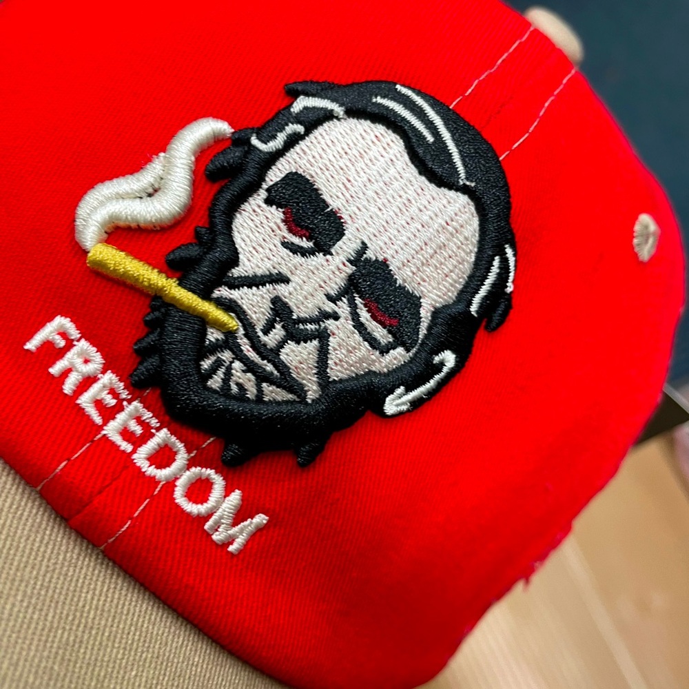 Red Lincoln Freedom Hat